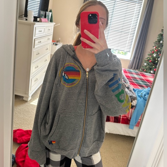 BRAND NEW Aviator nation zip up hoodie - Picture 5 of 13